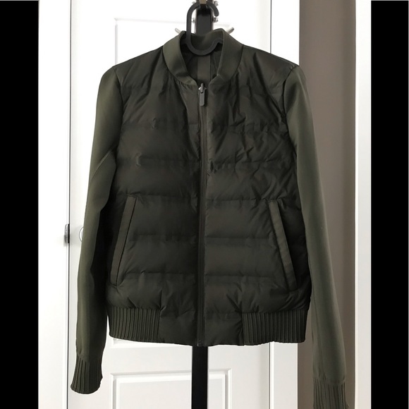 Lululemon Non-Stop Bomber (Reversible) Dark Olive - Picture 1 of 8